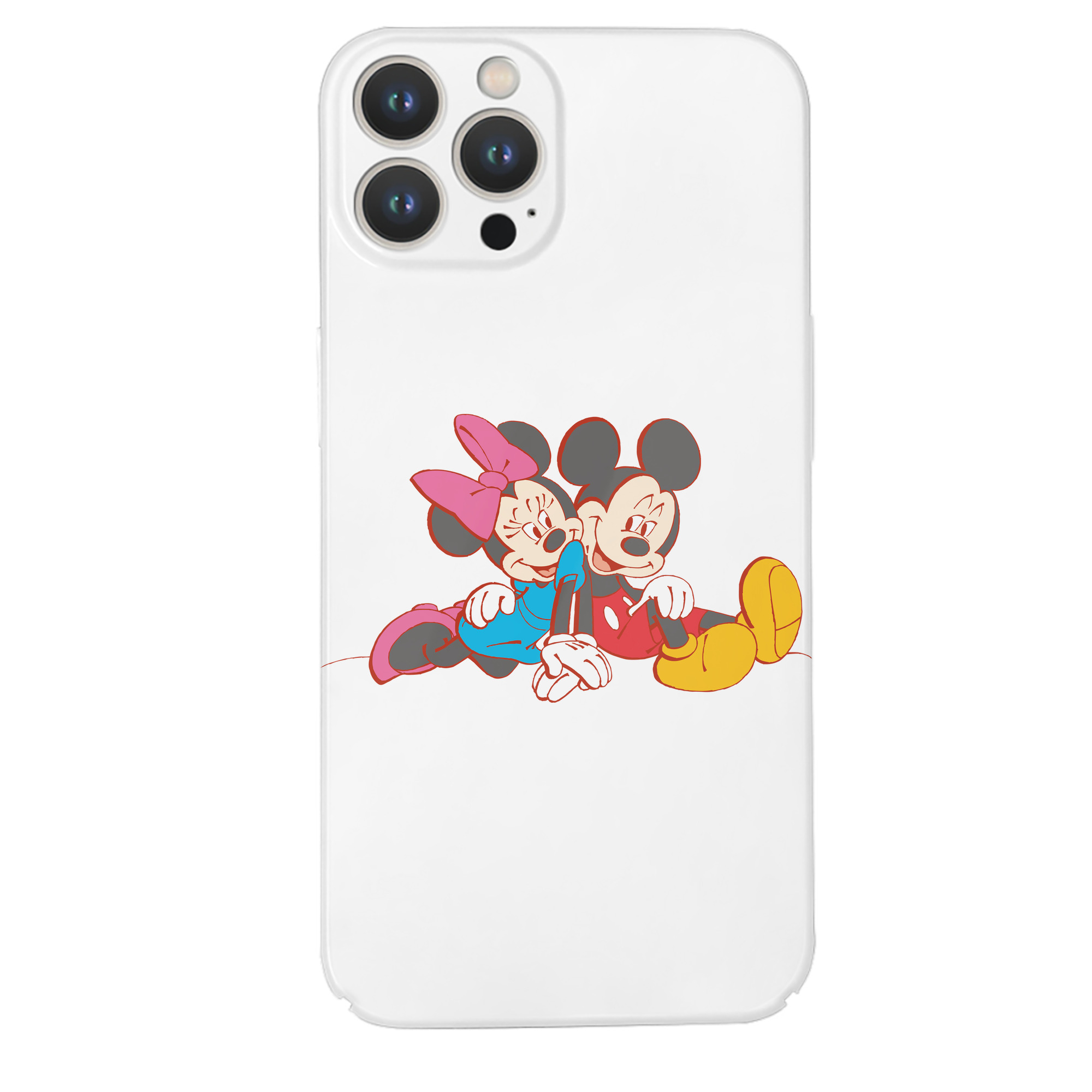 （画像用） ミッキーマウス Mickey Mouse 【iPhone 14シリーズ対応】ハードケース